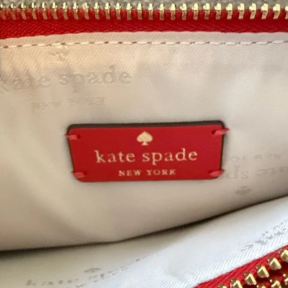 Kate Spade Vibrant Red Wristlet Clutch - Picture 2 of 11